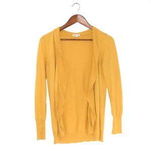 Merona Mustard Yellow Cardigan